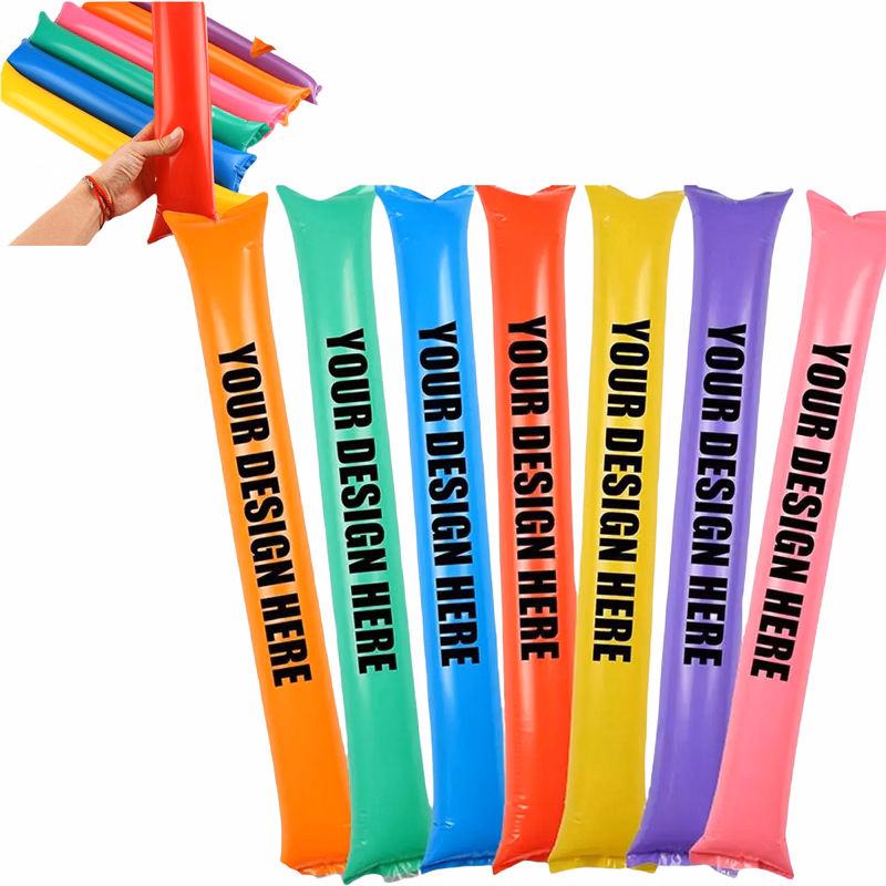 Promotional Logo Inflatable Thunder Sticks
