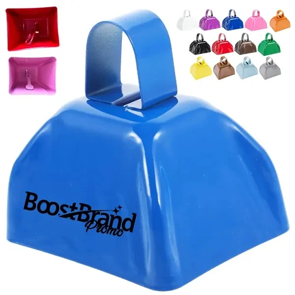 Custom Steel Cowbells with Sturdy Handle — Sports Event Noise Makers & Team Activations 1