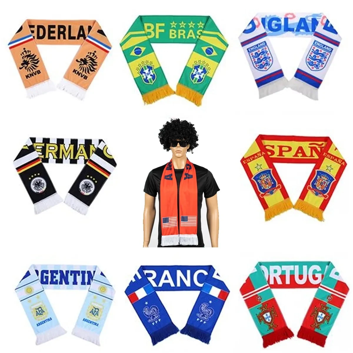 Custom World Cup Scarf 1