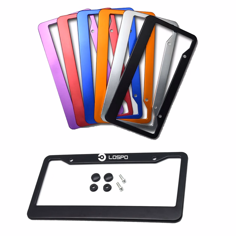 Aluminum Alloy License Plate MOQ 100PCS