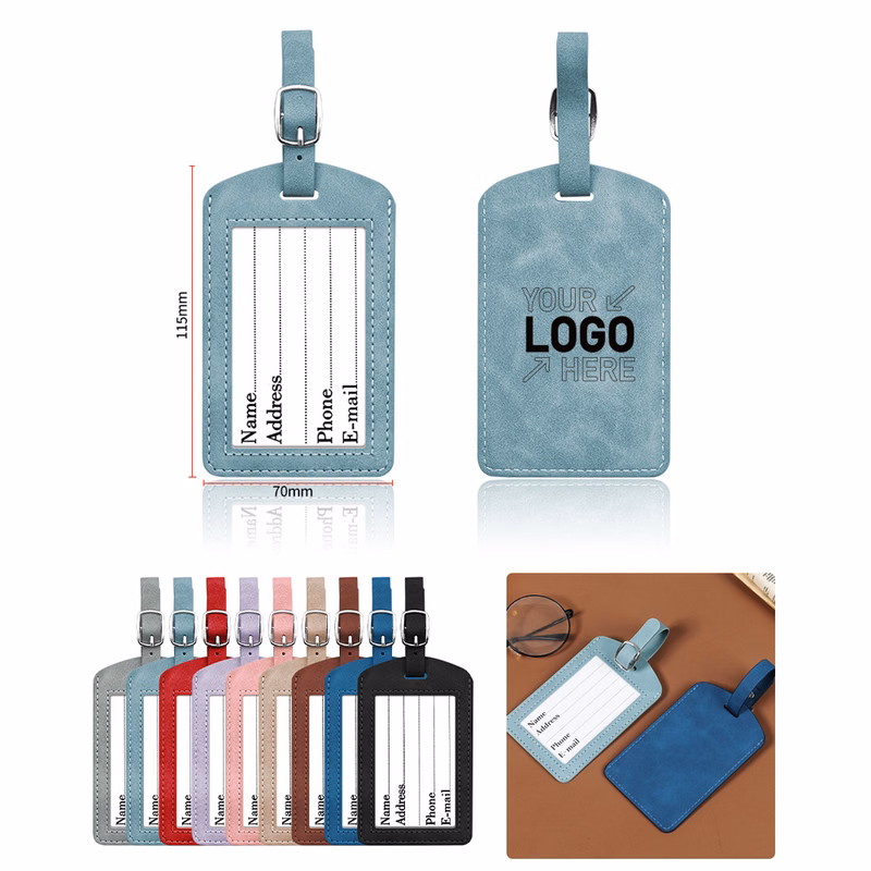 PU leather boarding pass