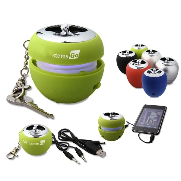 Apple-Shaped Rechargeable Speaker 1