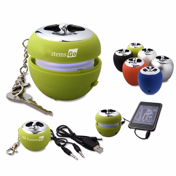 Apple-Shaped Rechargeable Speaker