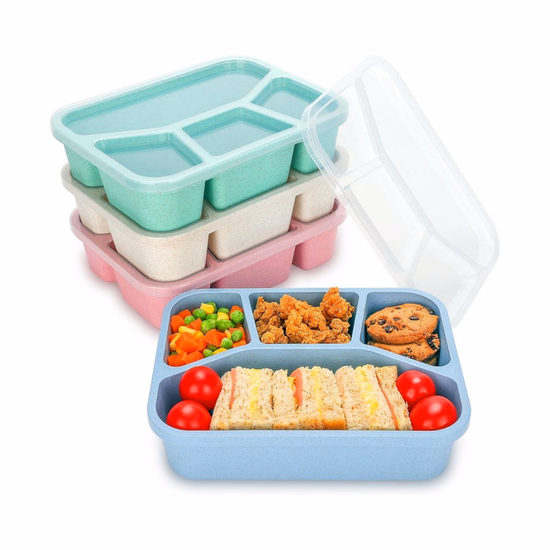 5-Compartments Lunch Box