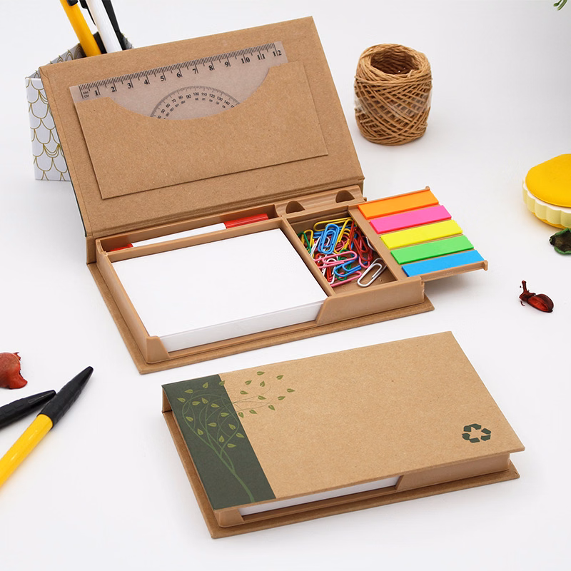 Durable Luxury Memo Case Creative Sticky Notes Paper Set