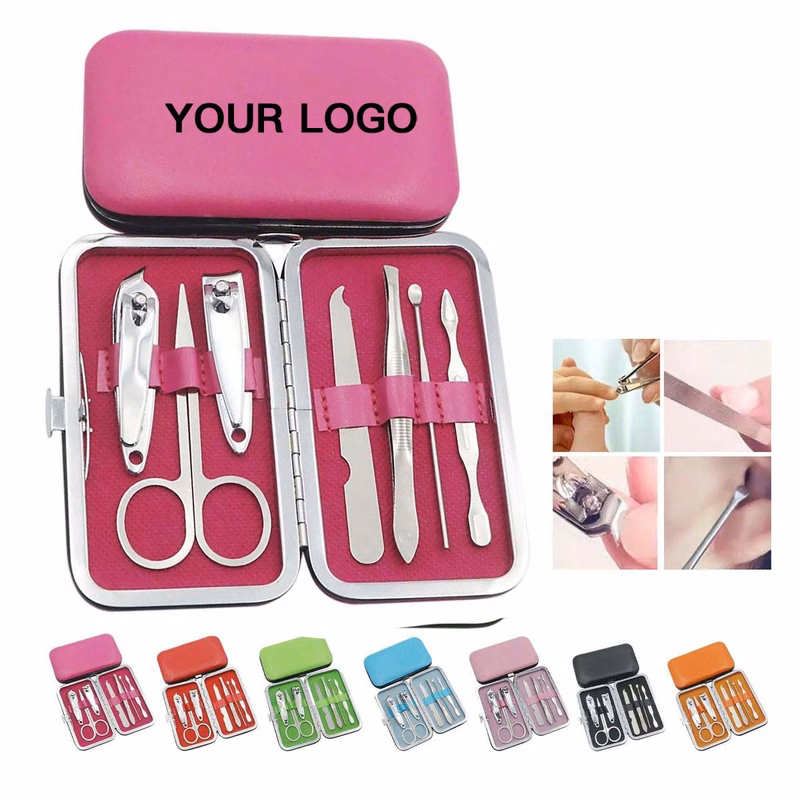 Stainless Steel Nail Clipper Kit with Travel Case