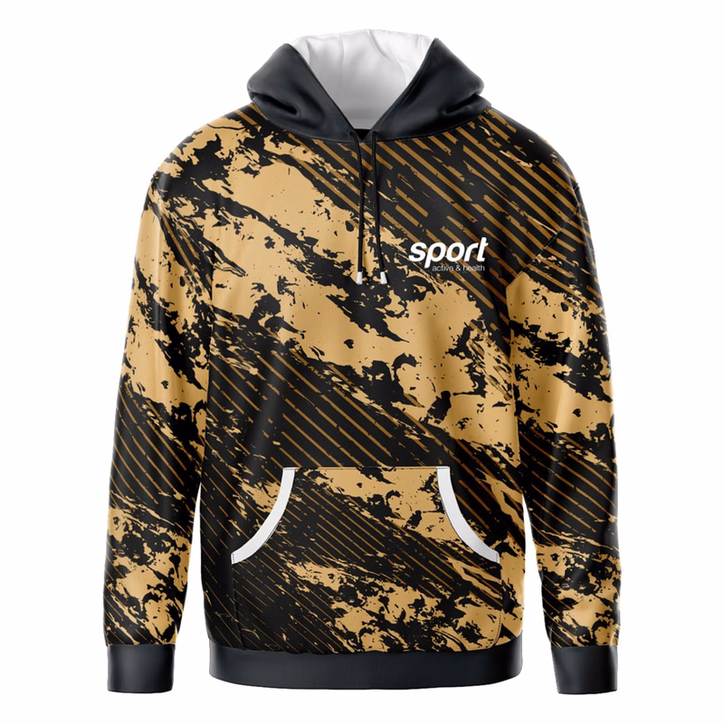 Unisex & Kids' Digital Printed 310G Cotton Hoodie with
