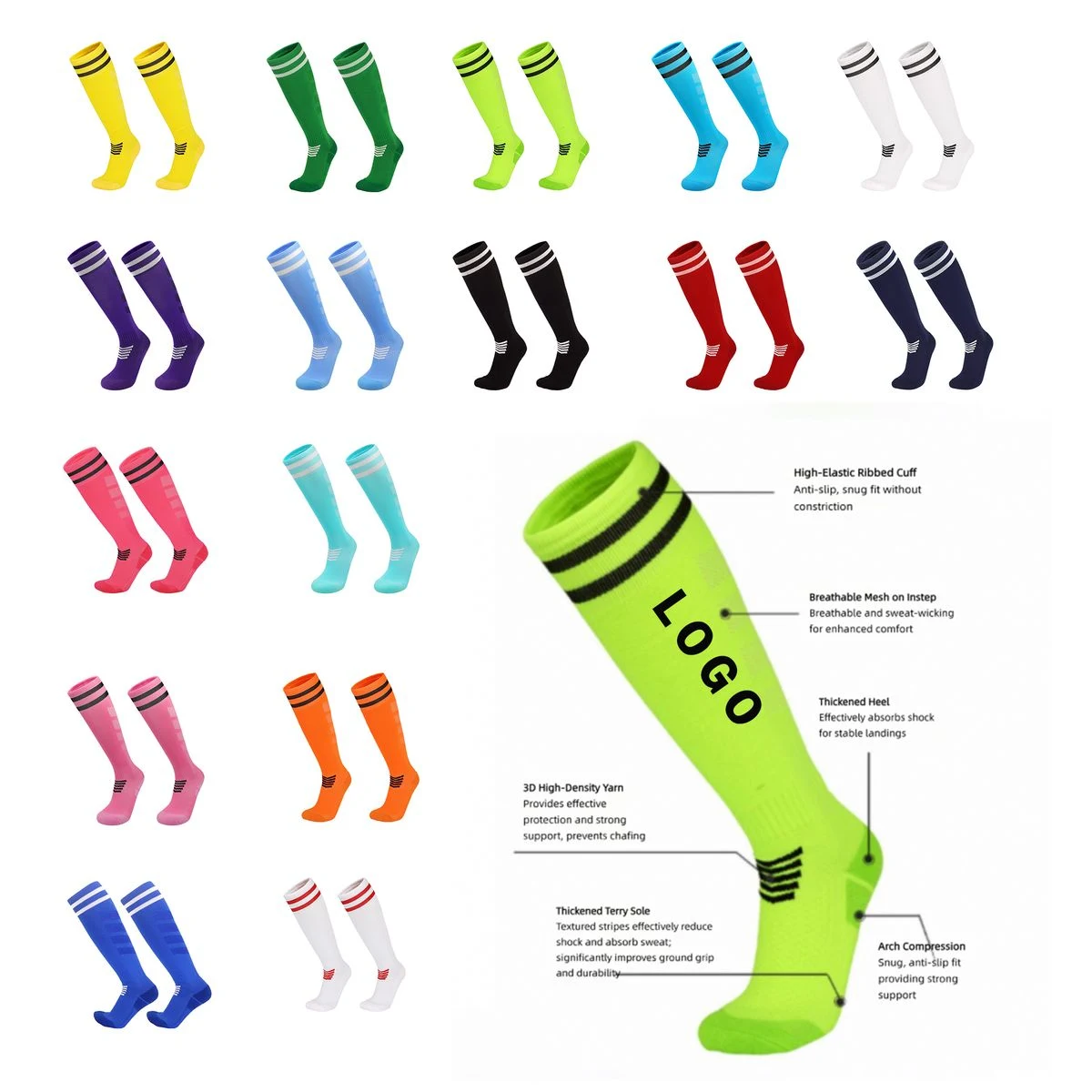 Breathable Athletic Socks 1