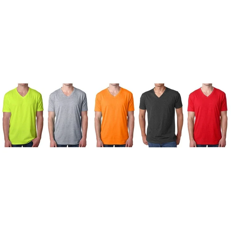 Men's V-Neck T-Shirt - Assorted S-4XL 1