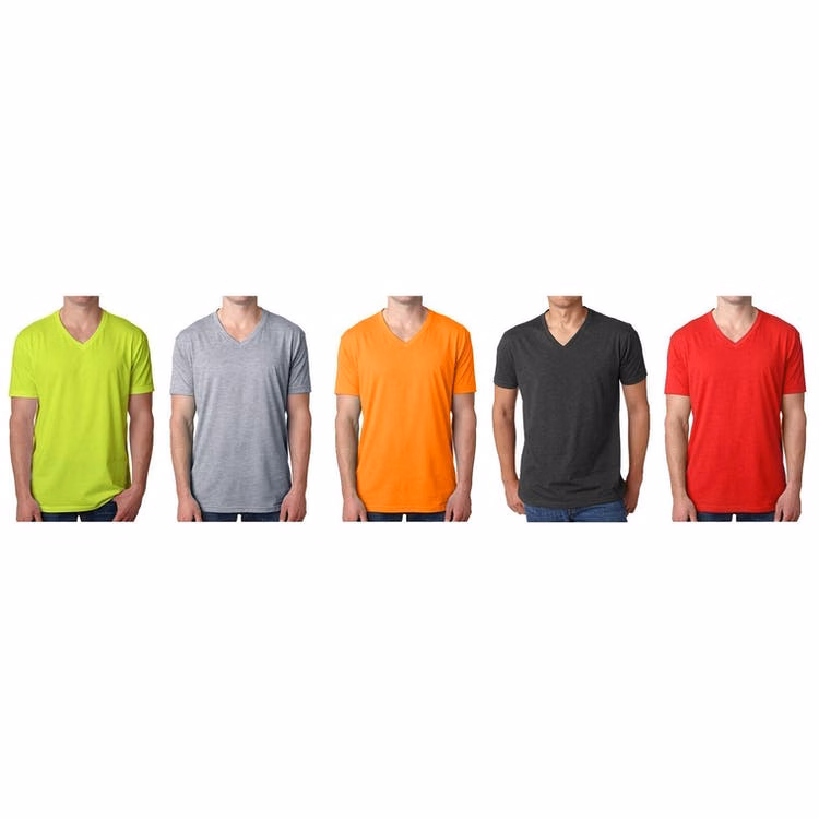 Men's V-Neck T-Shirt - Assorted S-4XL