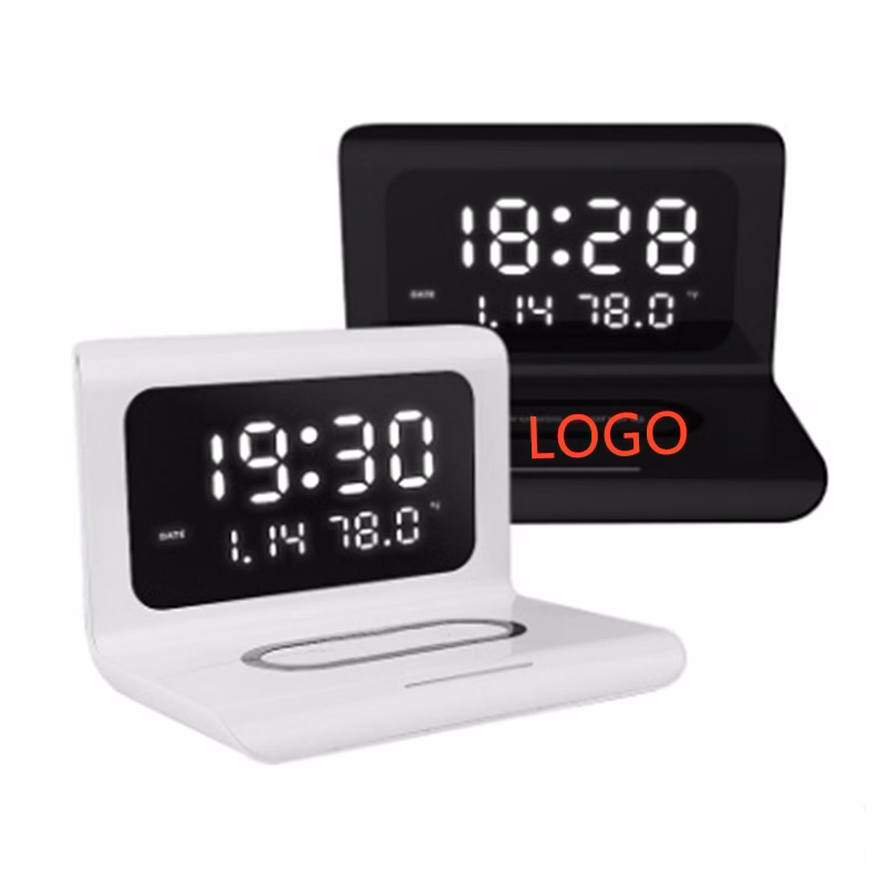 Alarm clock wireless charging