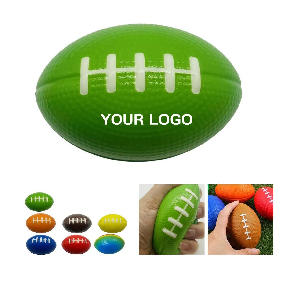 Soft PU Foam Stress Ball Football 1