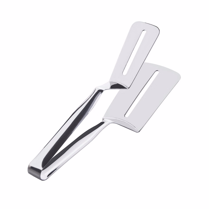 3in1 Camping Food Spatula Tongs Clip