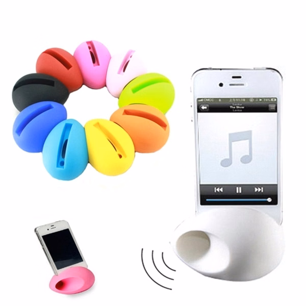 Egg-Shaped Phone Speaker Amplifier Stand