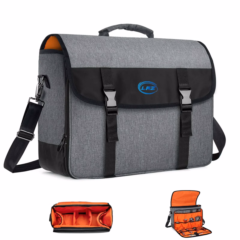 Bartender Travel Bag w/Padded Compartments for Wine Bottles