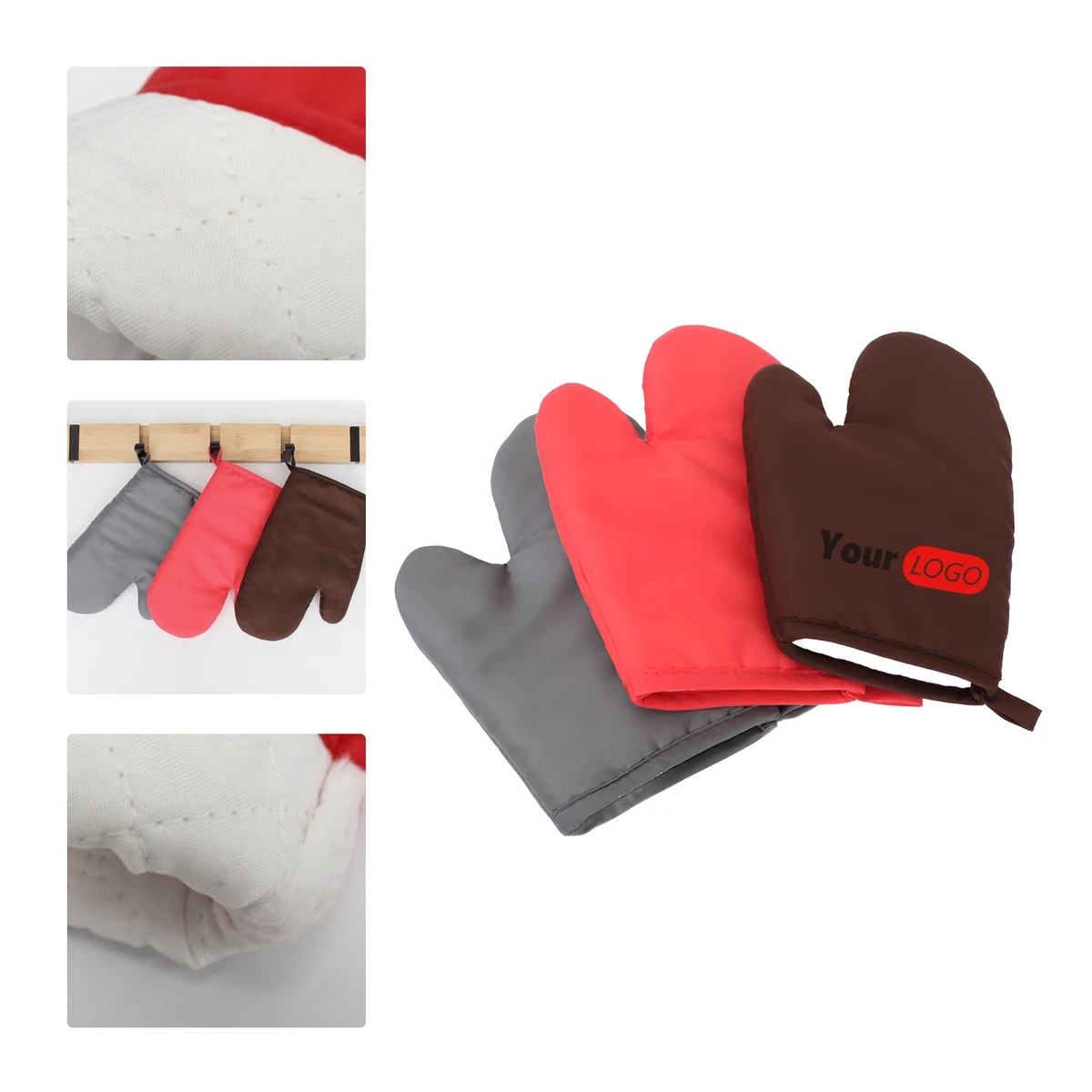 MOQ50 Personalized Heat Resistant Gloves For Cooking 1