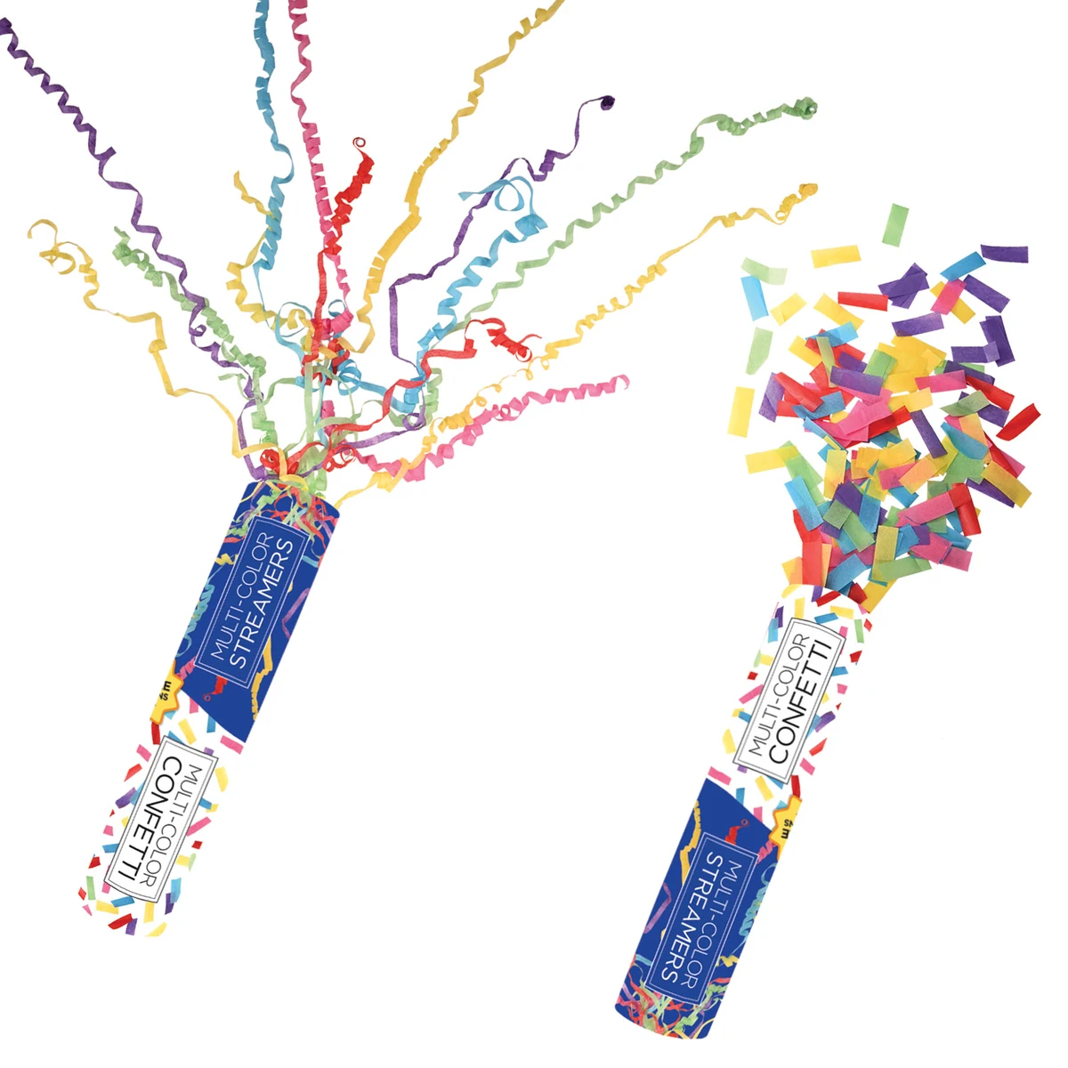 Handheld Confetti & Streamer Tubes 1