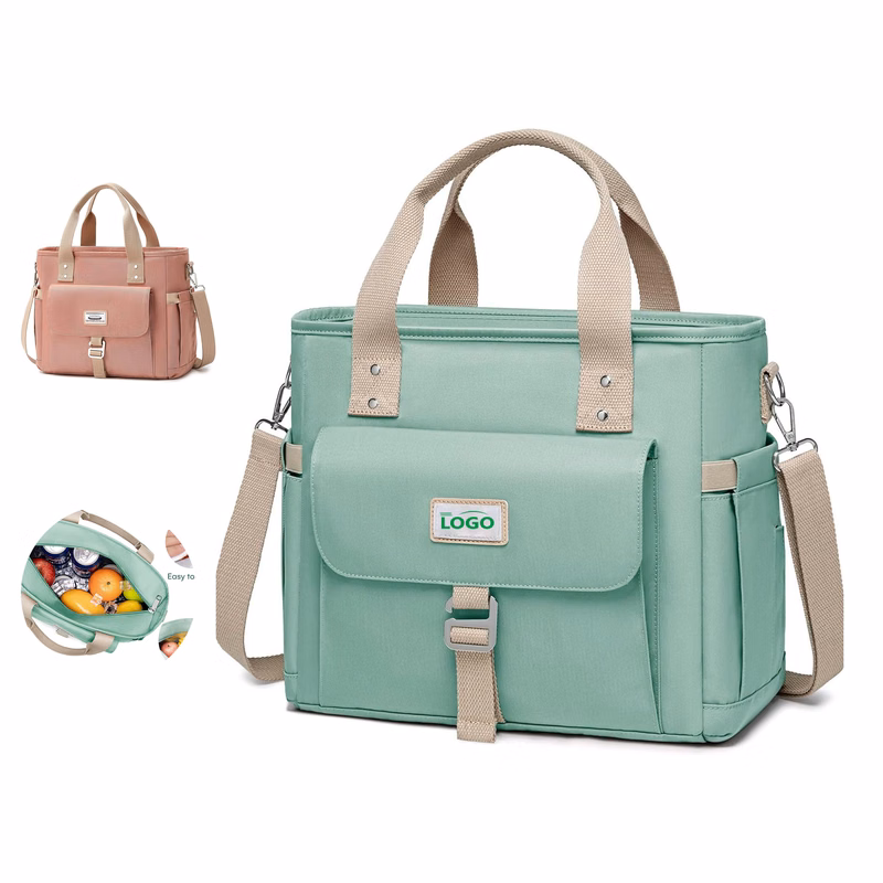 Durable Oxford Cloth Insulated Lunch Tote