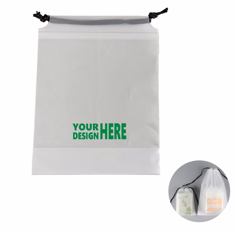 Frosted Drawstring Bag for Lightweight Storage
