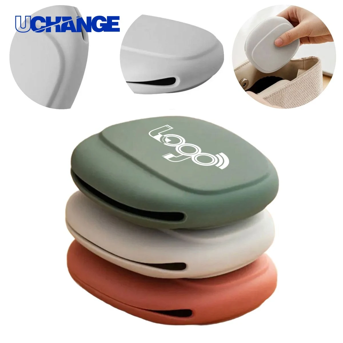 Silicone Tangle Free Cable Storage Organizer Case 1