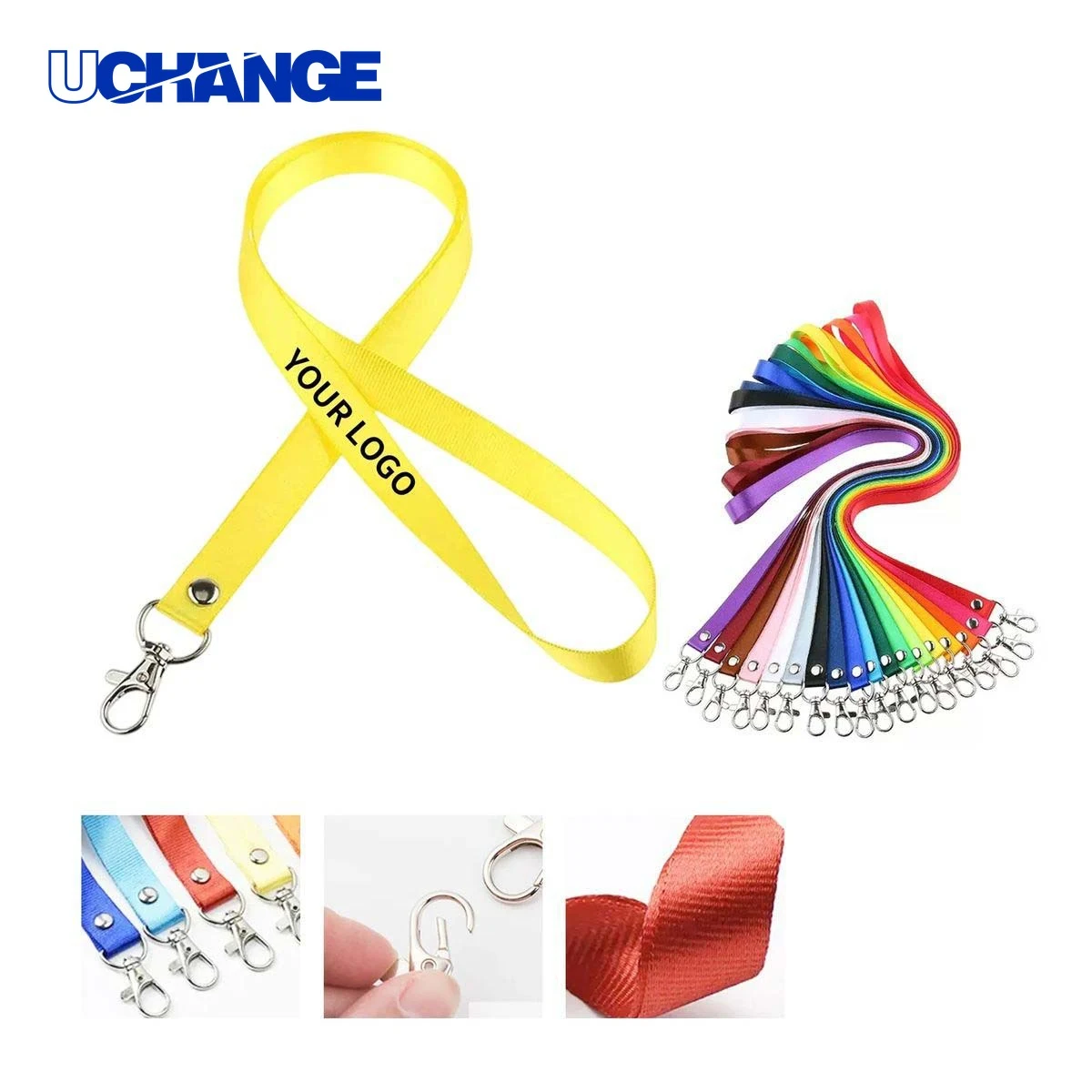 Adjustable Sublimation Lanyard with Hook 1