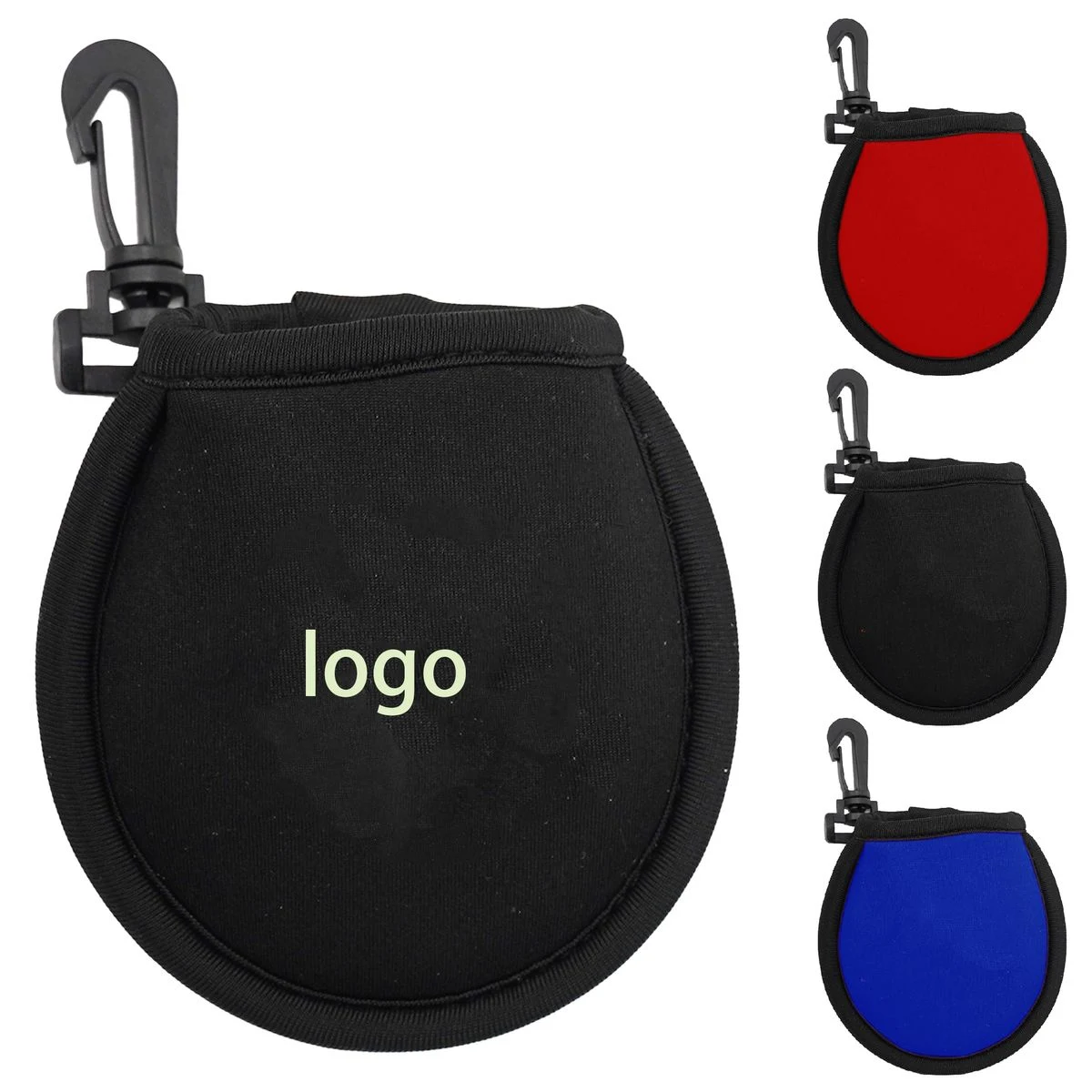 Golf Accessory Pouch ?C Ball Cleaner with Convenient Clip 1