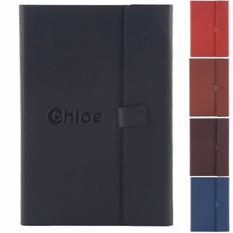 A5 PU Leather Business Notebook w/ Pen