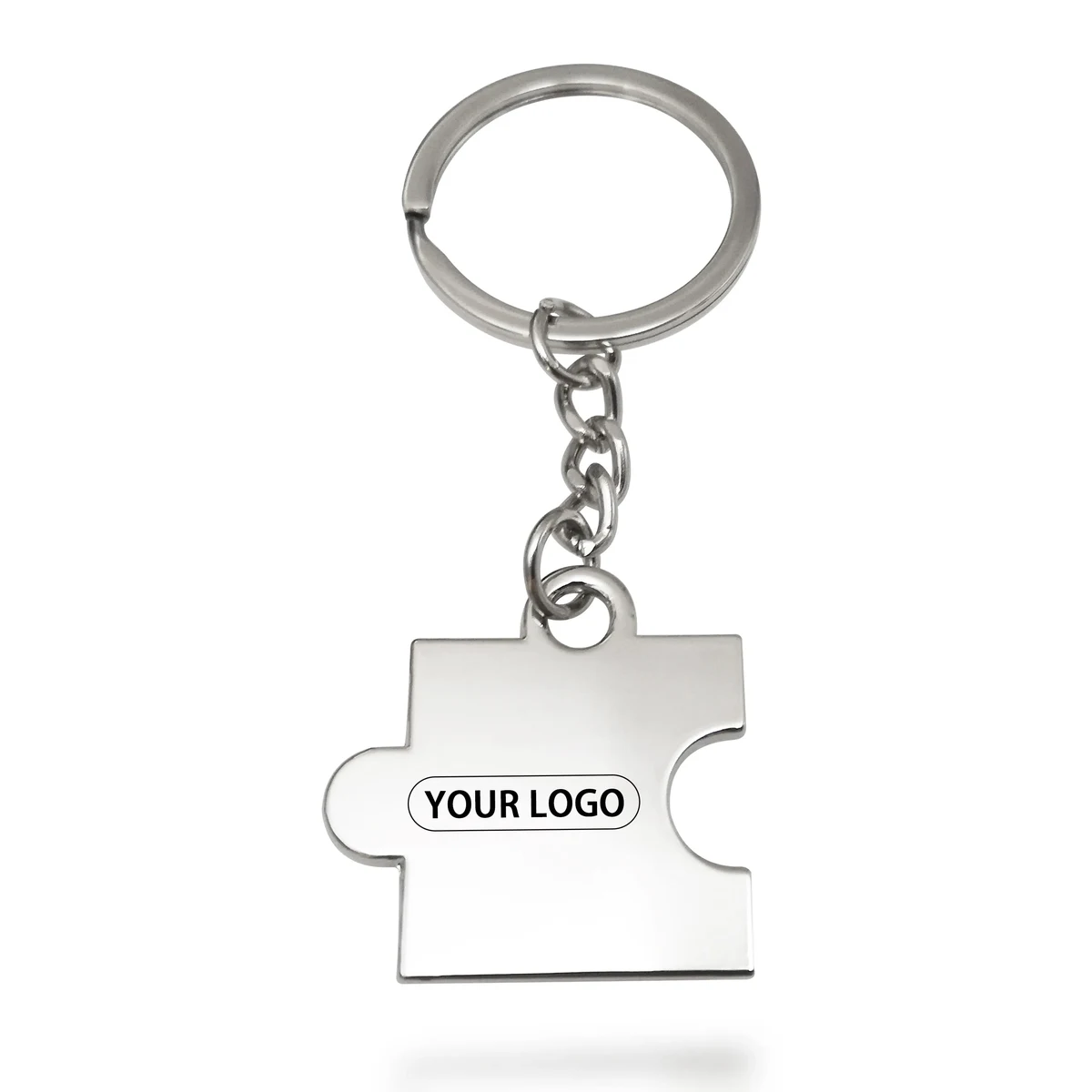 Metal Splicing Puzzle Keychain 1