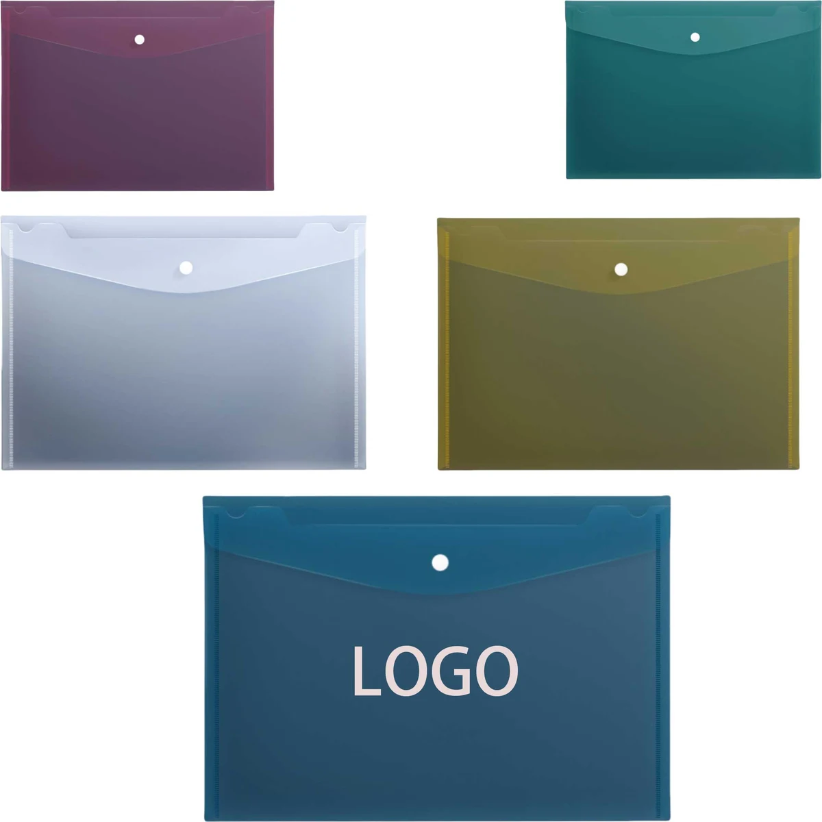 A4 Transparent Plastic Folder 1