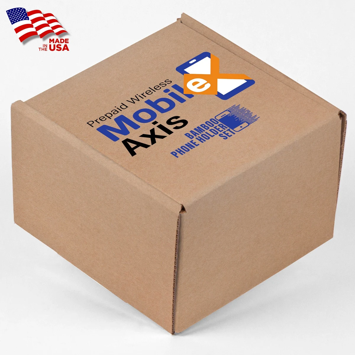 Screen Printed Corrugated Box Small 6x6x4 For Mailers, Gift 1