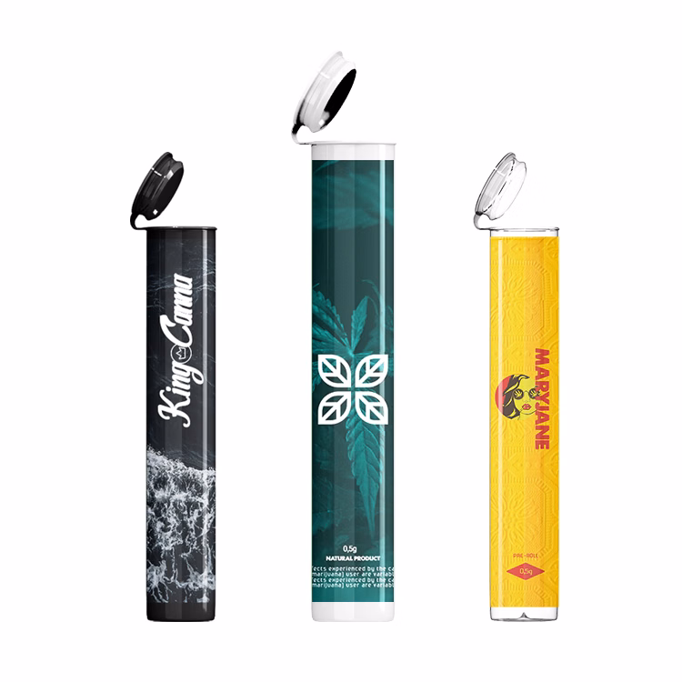 Custom Pre Roll Joint Tube with Sticker / Label