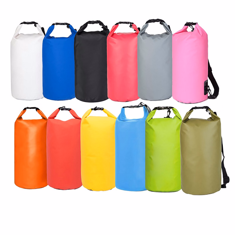 15L Waterproof Floating Dry Bag With Shoulder Straps