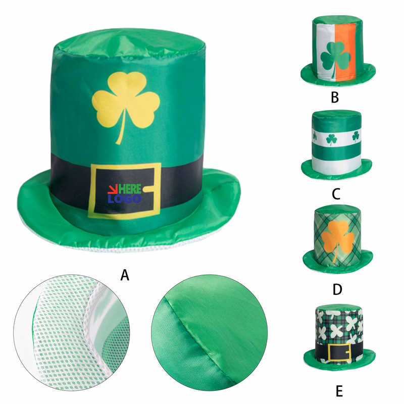 Customizable Green St Patricks Day Hat