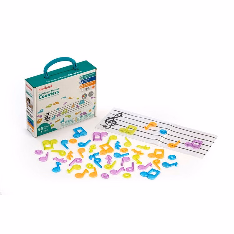 Translucent Musical Counters with Pentagram