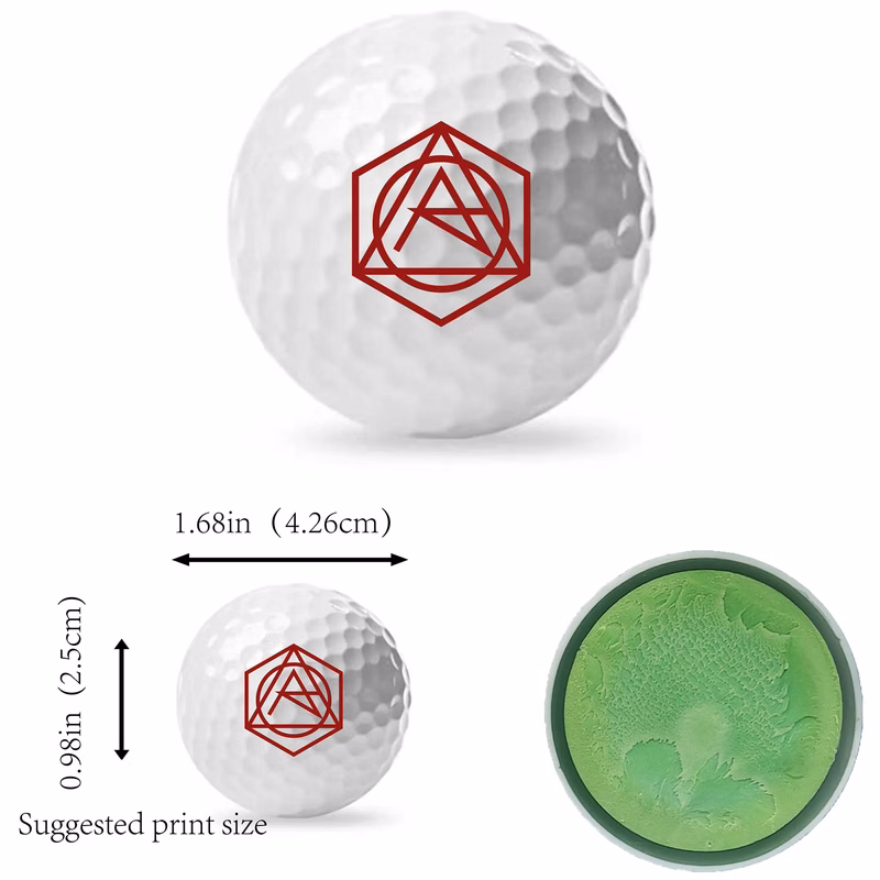 Triple PU Rubber Practice Golf Balls