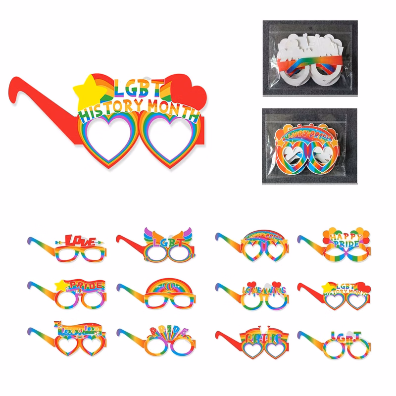 Rainbow Decoration Glasses Set