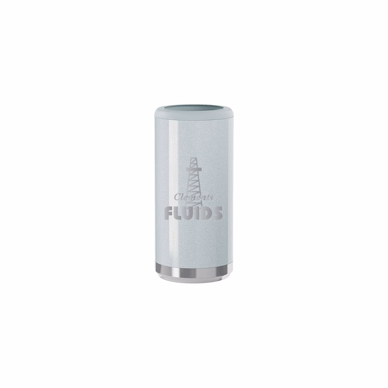 12 Oz. Glitter Iceberg Maars Stainless Steel Skinny Can Cooler