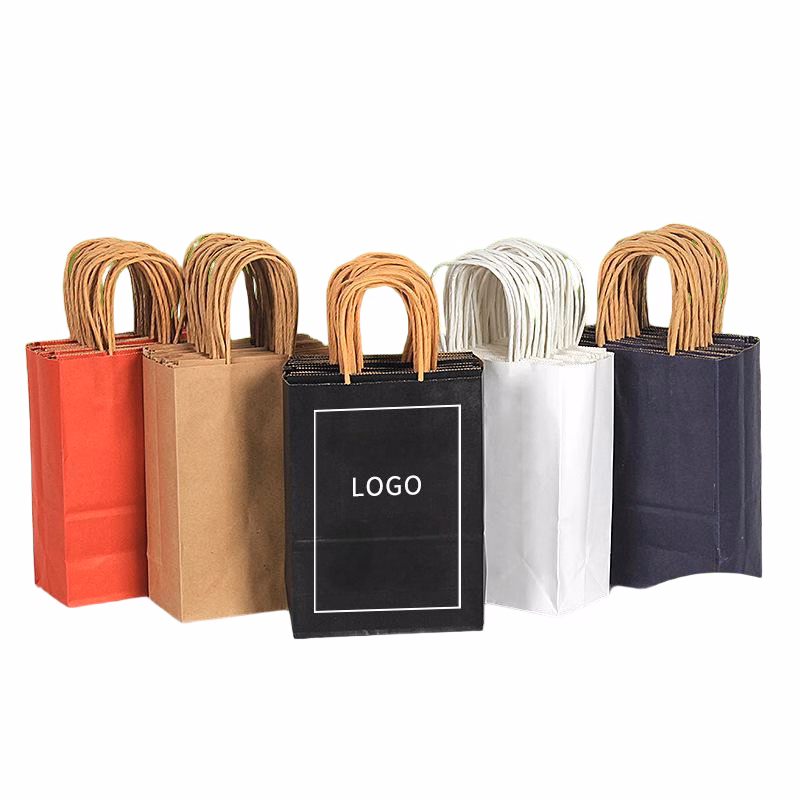 Recycled Kraft Paper Shopping Bag