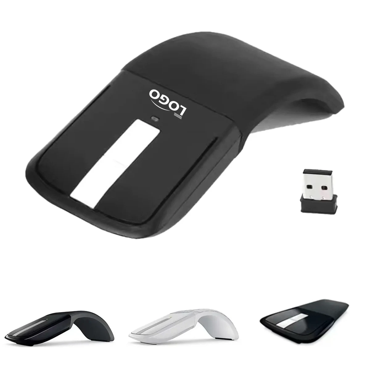 Arc-Shaped Foldable Wireless Mouse 1