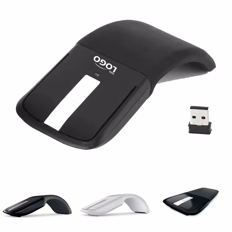Arc-Shaped Foldable Wireless Mouse