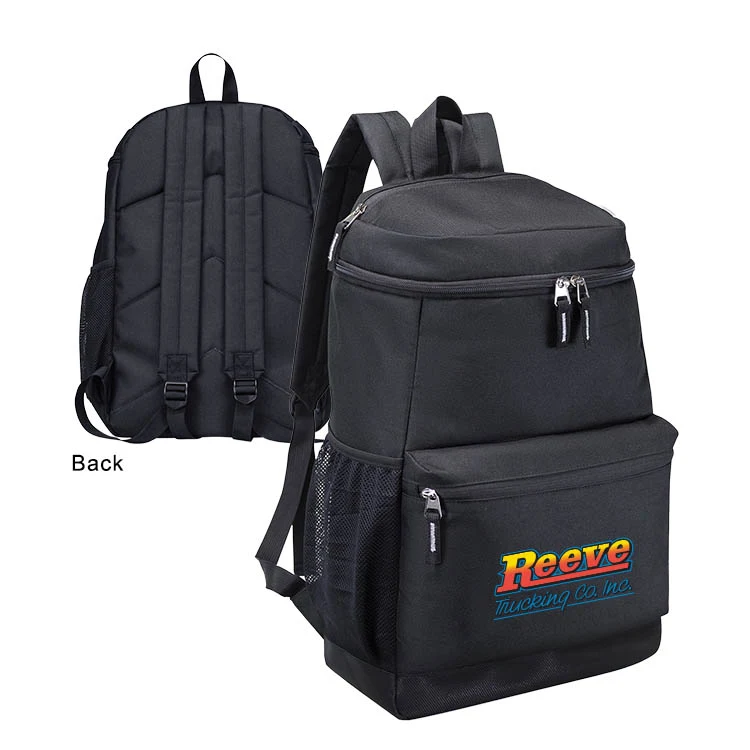600D Computer Backpack w/ Leatherette Bottom 1