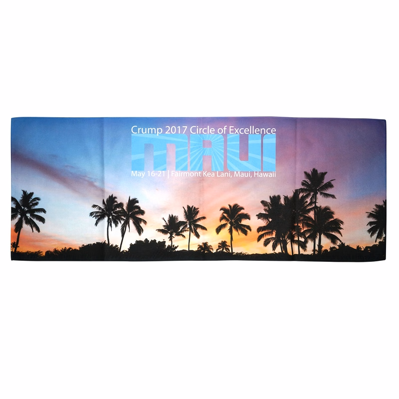 32 X 12 FULL COLOR QUICK DRY TOWEL