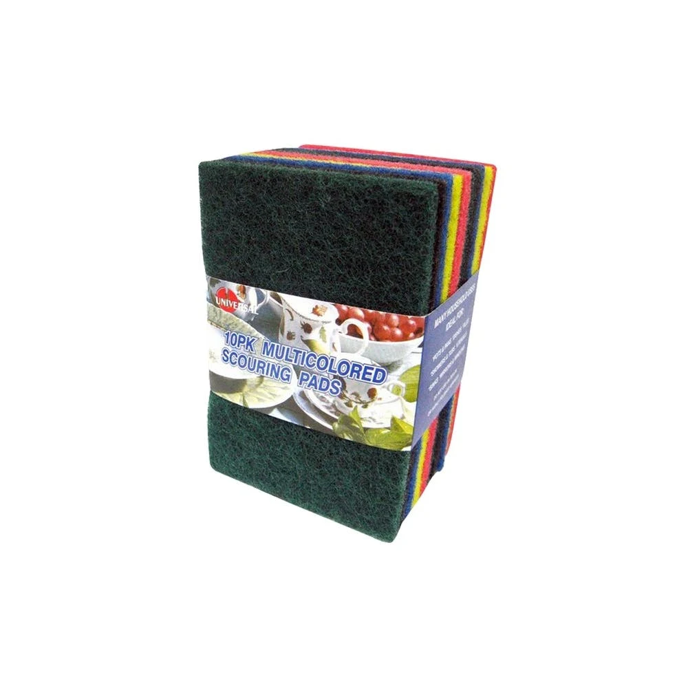 Scouring Pads Assorted 10 Pack 1