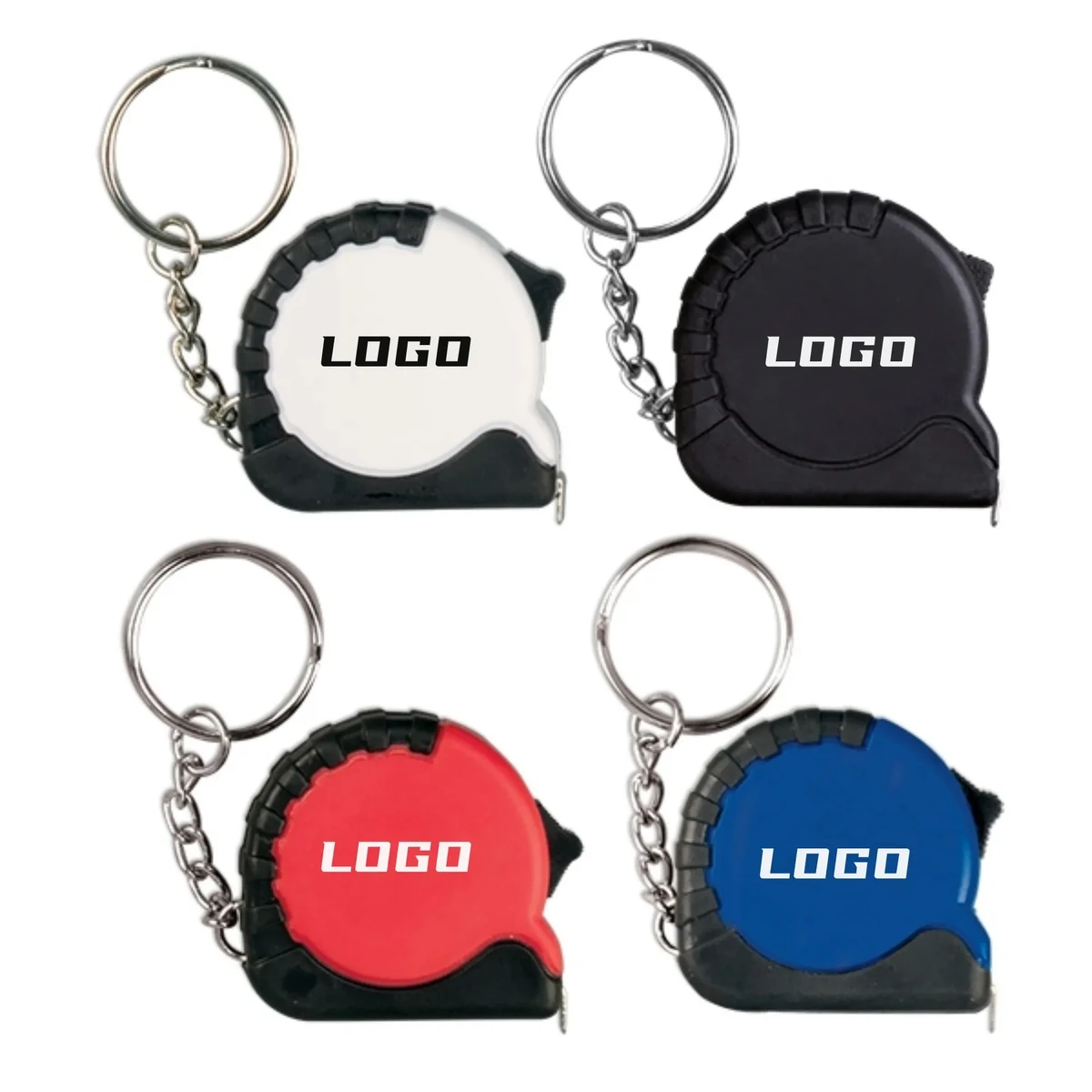 Full Color Mini Portable Tape Measure Key Chain 1