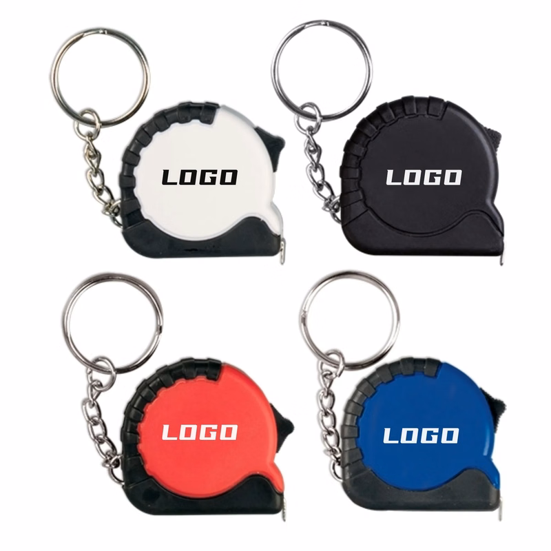 Full Color Mini Portable Tape Measure Key Chain