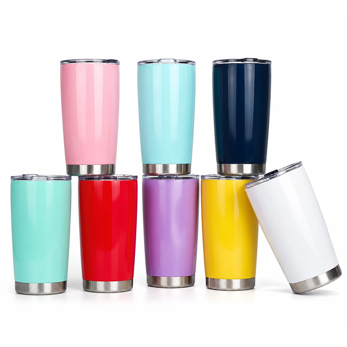 20oz Stainless Steel Insulated Bottle, custom water bottle with logo imprint 1