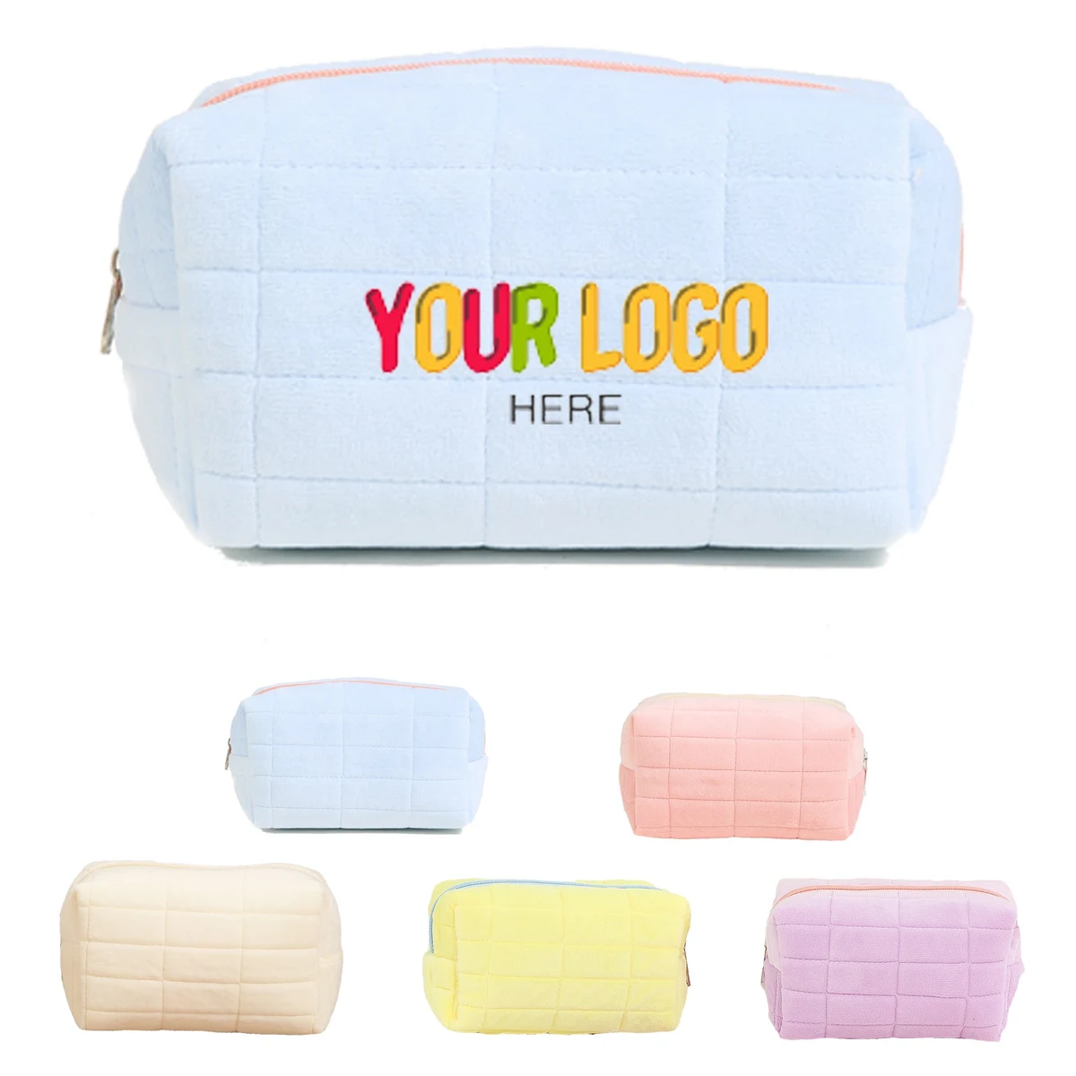 Solid Color Checkered Bag 1