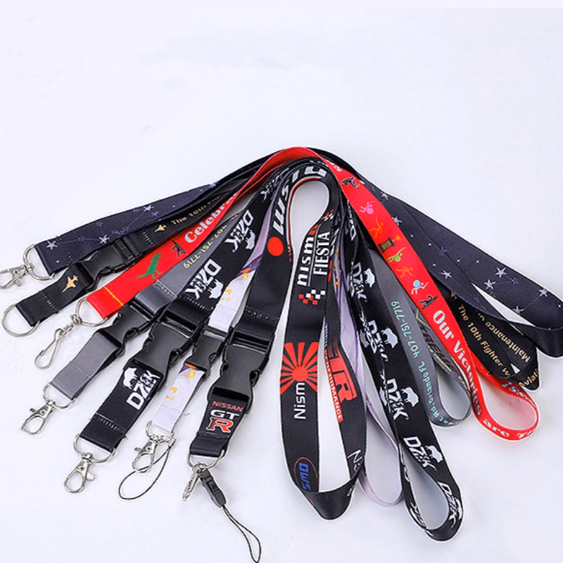 Polyester Custom Printed Lanyard