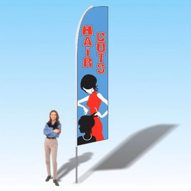 15FT Hair Cuts Advertising Banner Flag