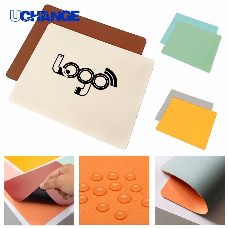 Water-Resistant Leather Mouse Pad Mat for Desks